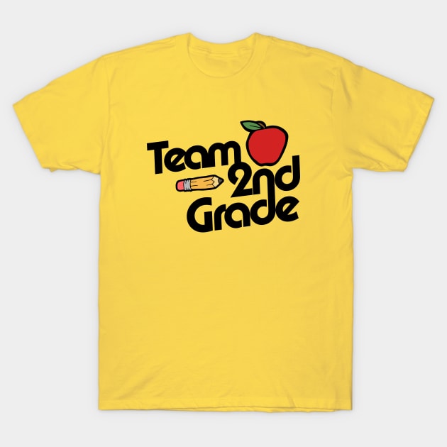 Team 2nd Grade T-Shirt by bubbsnugg